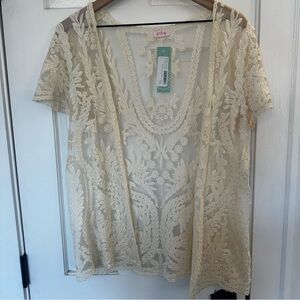 Pixley Ivory Lace Overlay